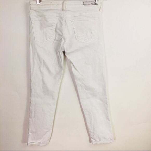 AG Adriano Goldschmied White Stilt Jeans 26 Skinny - Picture 5 of 7